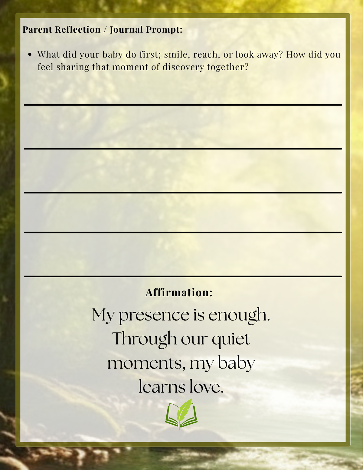 The Path Less Taken: Interactive Parent Guide for Natural Child Development