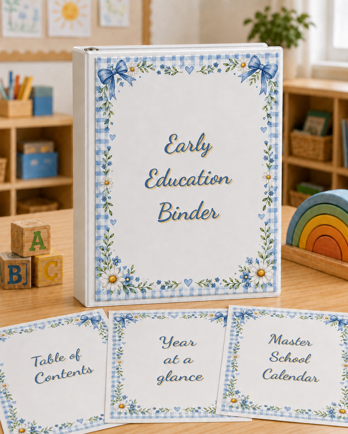 Early Education Teacher Binder | 218 Printable Divider Pages |